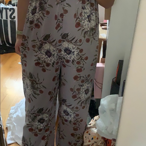 NWT Madewell tie front floral jumpsuit size 6 - Picture 5 of 6